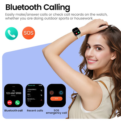 Smartwatch S6 Chamadas Bluetooth