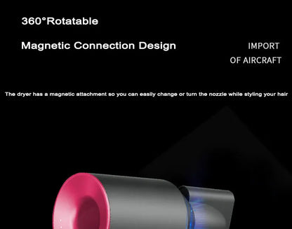 Secador de cabelo portátil  íon negativo