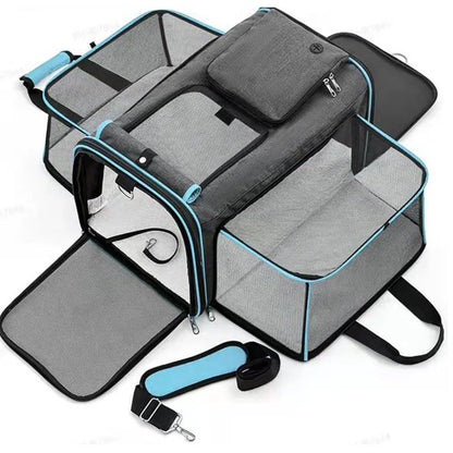 Bolsa de Transporte Pet  Dobrável  e Expansível
