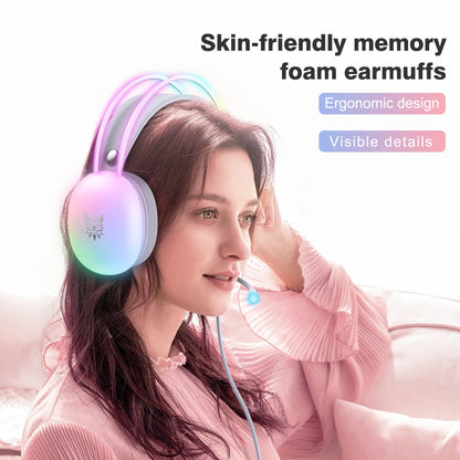Fone de Ouvido Gamer com Fio - Conforto e Desempenho para Jogos