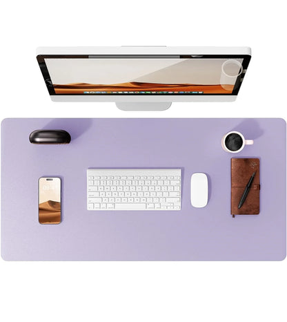 Grande Mouse Pad  Protetor de Mesa Couro PU