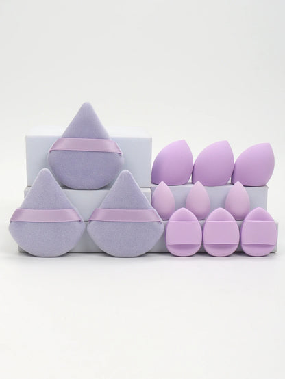 Conjunto de Esponjas Maquiagem 12 Peças