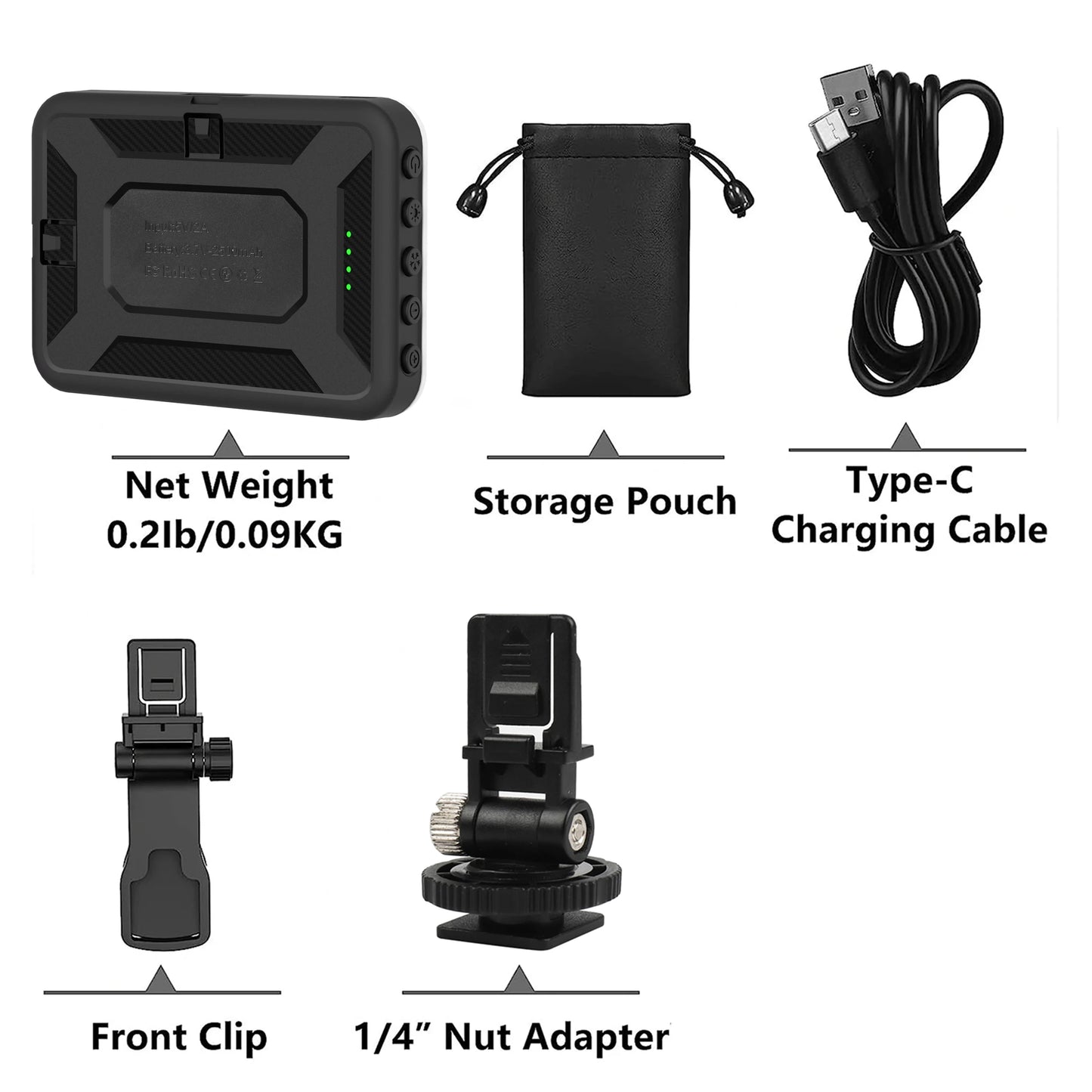 Portable LED Selfie and Video Light