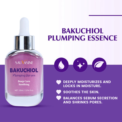 Sérum Bakuchiol Plumping 30ml – Hidratação Profunda & Firmeza