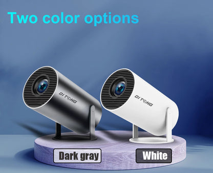 Projetor 4K Portátil  HY300 Plus foco eletrônico remoto  Bluetooth