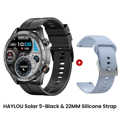 Smartwatch Solar 5 com Chamadas Bluetooth