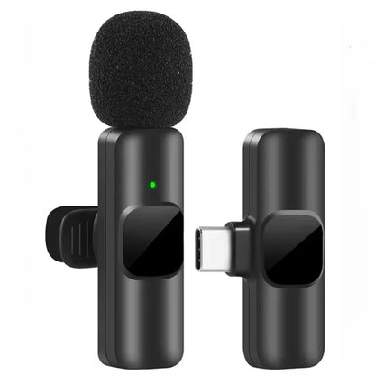 Microfone Sem Fio captação de áudio em 360°
