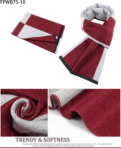 Cachecol Masculino Xadrez — Estilo e Conforto para os Dias Frios