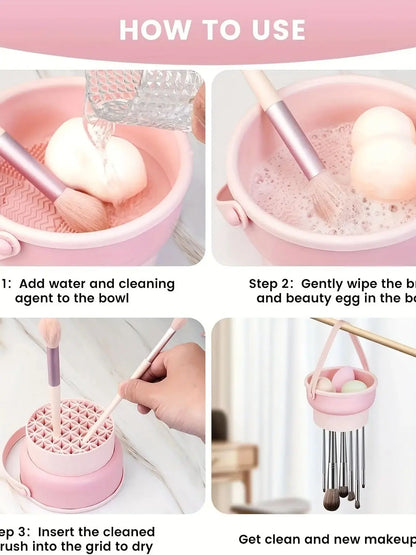 Tapete de Limpeza 3-em-1 em Silicone