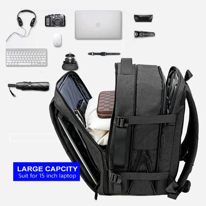 Mochila Impermeável e Expansível