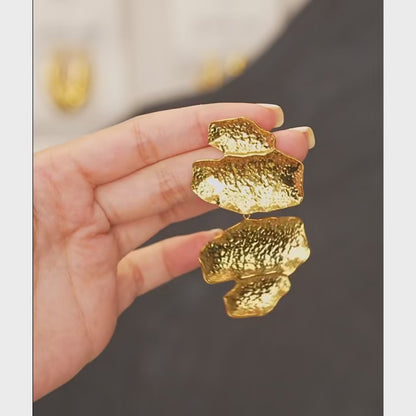 Brincos Grandes Geometricos