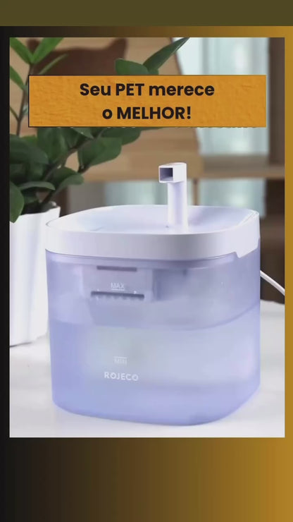 Bebedouro Fonte Água Inteligente para Gatos