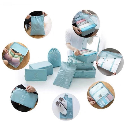 Travel Organizer Set – 7/8/9/10 Pieces, Suitcase Packing, Bags